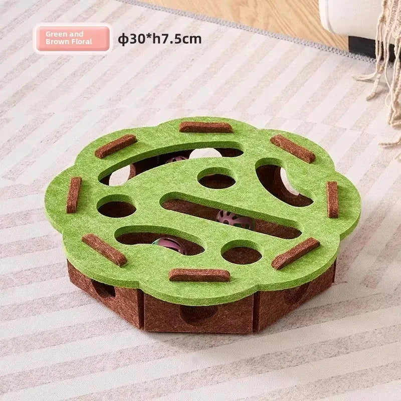 Jouet Labyrinthe Interactif pour Chat — Stimulation Mentale