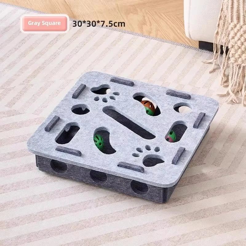 Jouet Labyrinthe Interactif pour Chat — Stimulation Mentale