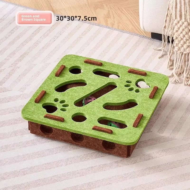 Jouet Labyrinthe Interactif pour Chat — Stimulation Mentale